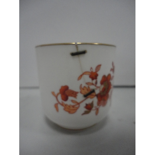 24 - Plant Tuscan 1937 Coronation mug, pair of Coalport serviette rings and three Coalport coffee cans an... 