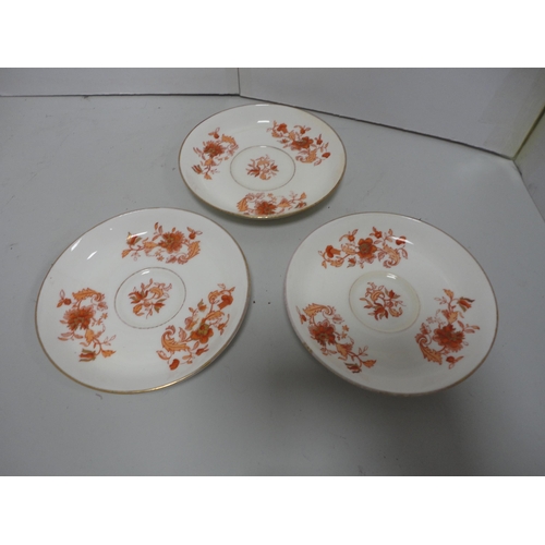 24 - Plant Tuscan 1937 Coronation mug, pair of Coalport serviette rings and three Coalport coffee cans an... 