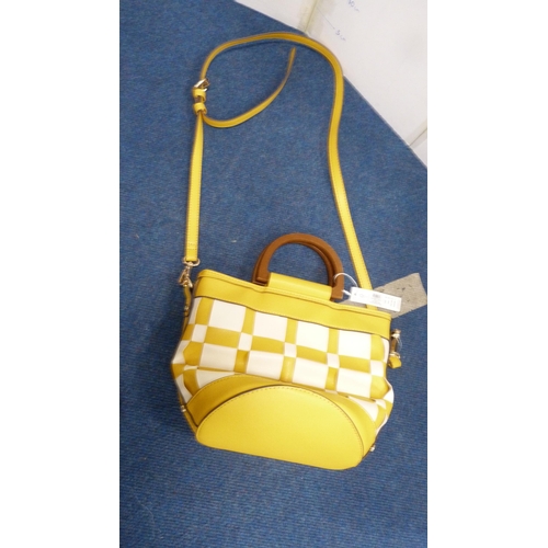 242 - Five handbags to include Ness, Lisa Kay, Strathurie etc.