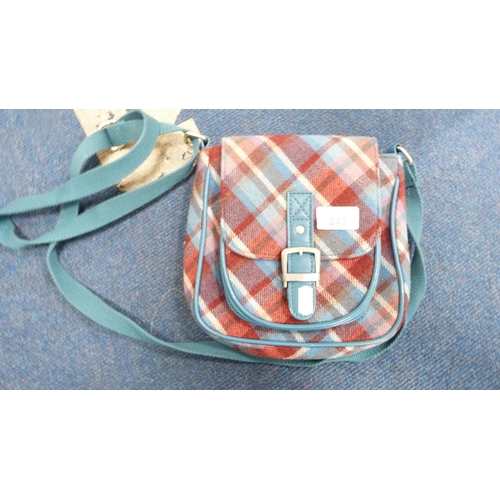 242 - Five handbags to include Ness, Lisa Kay, Strathurie etc.