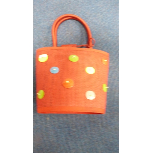 242 - Five handbags to include Ness, Lisa Kay, Strathurie etc.