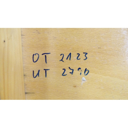 275 - Vintage UK military explosives box and a similar painted military-type box.&nbsp; (2)