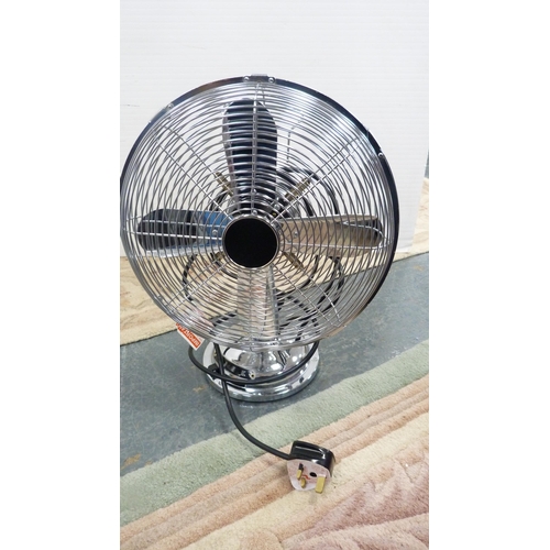 284 - Three electric fans.