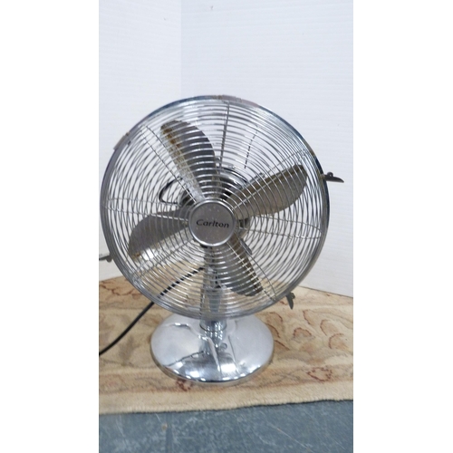 284 - Three electric fans.