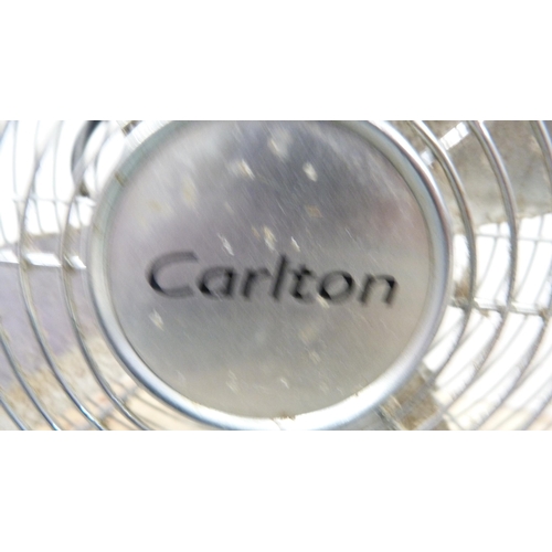 284 - Three electric fans.