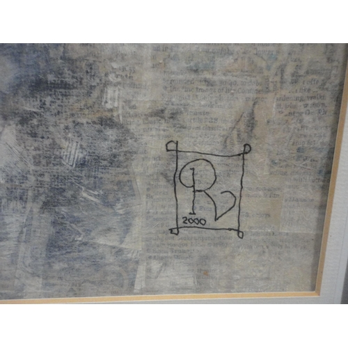 29 - Group of contemporary and modern pictures to include 'Homage to Hodgkin', pastel, by RB Frank, three... 