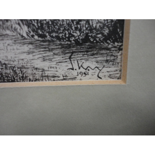 32 - Group of prints to include castle scenes and others.&nbsp; (4)&nbsp;