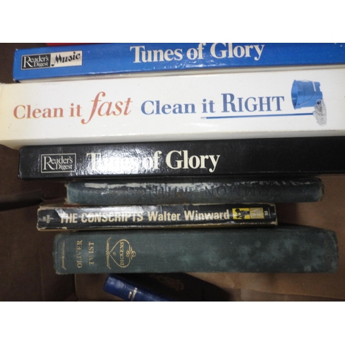 37 - Collection of books to include Chats on Old Silver, Tunes of Glory etc.