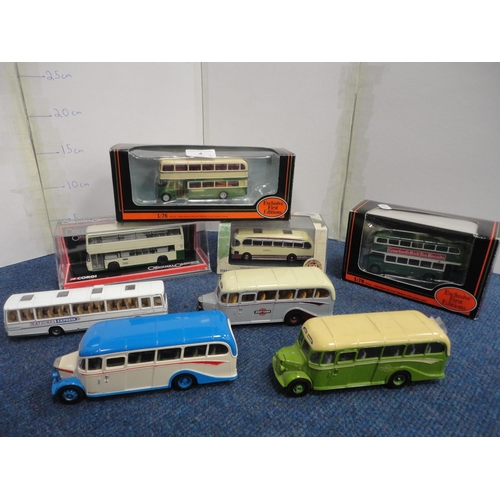 4 - Group of boxed diecast models to include Exclusive First Editions FLF Eastern National coach 13913, ... 