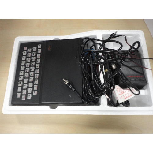 46 - Sinclair ZX81 personal computer, boxed.