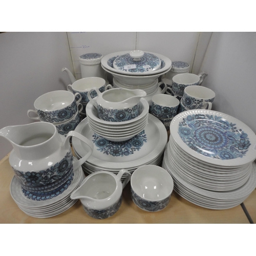 52 - Pontesa part dinner set and miscellaneous coffee wares, Carlton Ware dishes etc.
