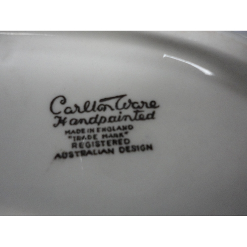 52 - Pontesa part dinner set and miscellaneous coffee wares, Carlton Ware dishes etc.