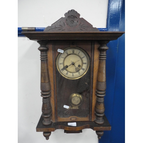 55 - Vienna-style wall clock.