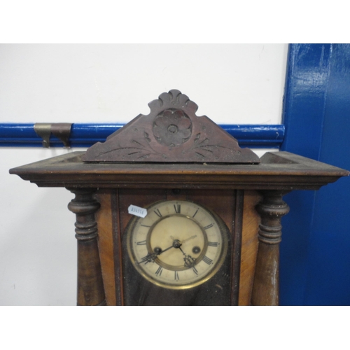 55 - Vienna-style wall clock.