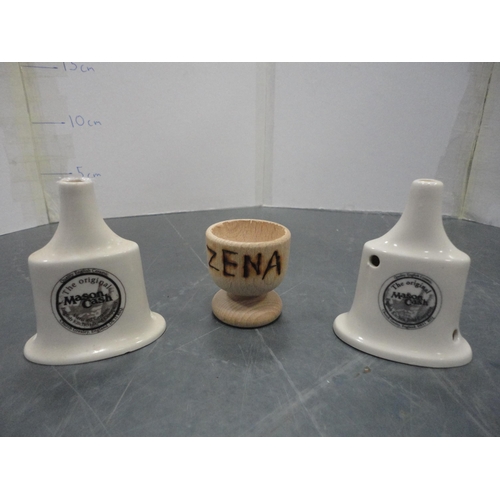 58 - Hand-made printed creamware designed by Dianthus Ceramics for the Shakespeare Birthplace Trust to in... 
