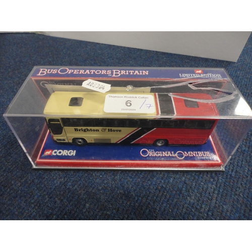 6 - Group of diecast model vehicles to include Exclusive First Editions Yorkshire Terrier bus, Corgi Ori... 