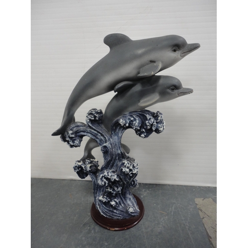 73 - Boxed ornaments to include examples by Loving Dolphins and other figures.