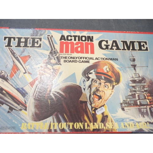 87 - Carton containing various games to include The Action Man Game, Escape from Colditz, Picture Lotto, ... 