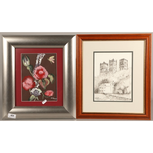 430 - Eight assorted framed pictures