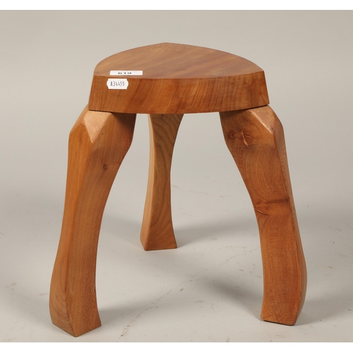 619 - Three legged miniature stool