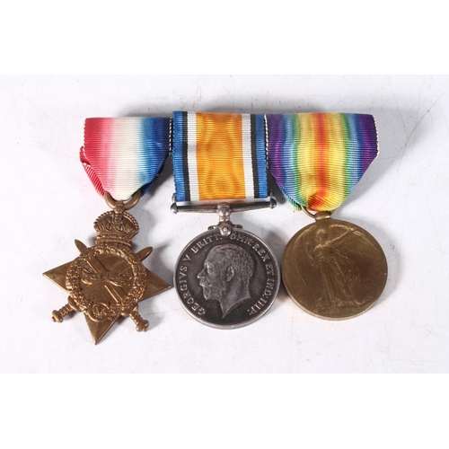 1209 - Medals of Captain A I Henderson of the Highland Light Infantry comprising WWI war medal and victory ... 