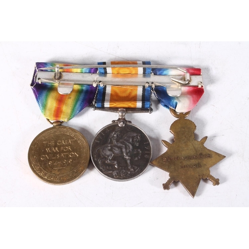 1209 - Medals of Captain A I Henderson of the Highland Light Infantry comprising WWI war medal and victory ... 