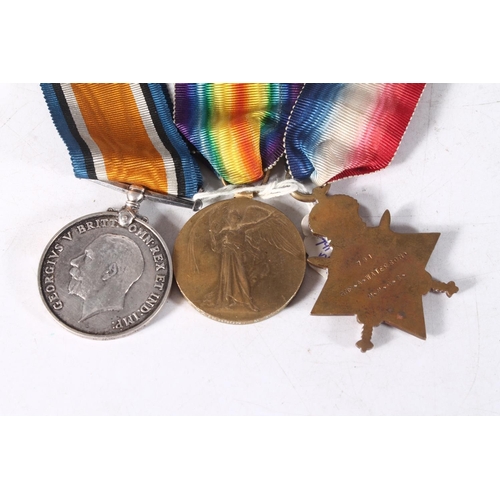 1211 - Medals of 791 Gunner A Waterson of Motor Machine Gun Corps comprising WWI war medal and victory meda... 