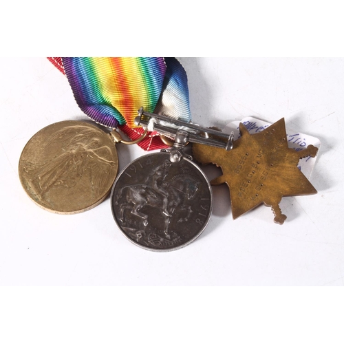 1219 - Medals of 8595 Private / Acting Corporal G B McKay of the Kings Own Scottish Borderers KOSB comprisi... 