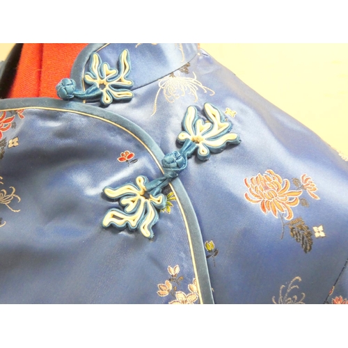 314 - Vintage Chinese export silk brocade jacket by Peony Brand size 38.