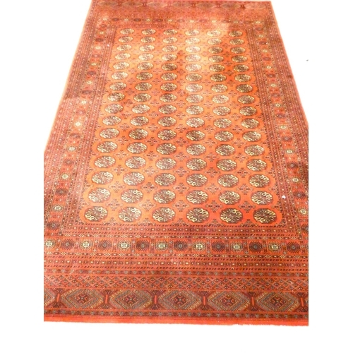 334 - Machine made Bokhara carpet, 333cm x 200cm