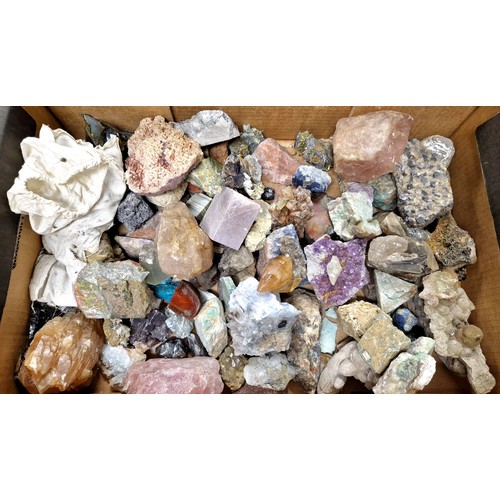 341 - Quantity of geological rock, crystal samples, etc 