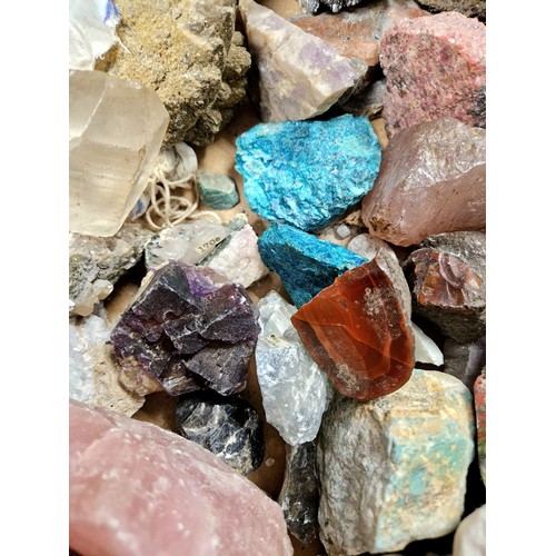 341 - Quantity of geological rock, crystal samples, etc 