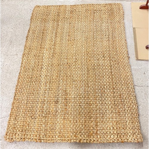 667 - Jute rug approx. 4ft x 6ft