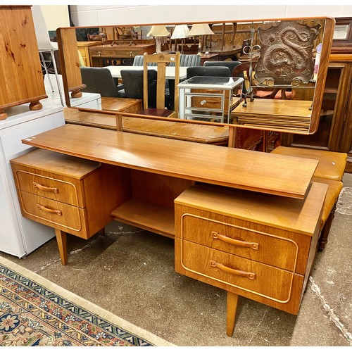 626 - Mid century dressing table 153cm w