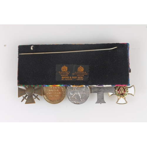 1118 - Medals of Captain Leslie Arthur Walton DSO MC (1894-1926) of the East Lancashire Regiment and Welsh ... 