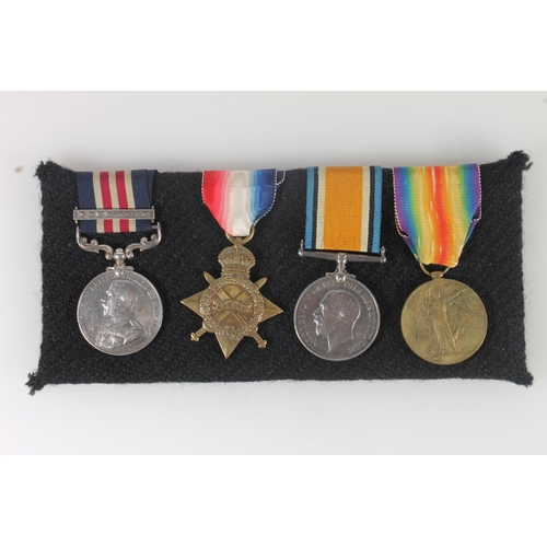 1121 - Medals of S-4498 Acting Corporal R Christie of the 1st/8th Battalion Argyll and Sutherland Highlande... 