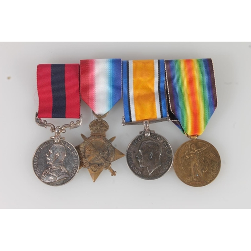 1134 - Medals of 7499 200854 Colour Sergeant Major H Elliot of the 1st/4th Battalion Kings Own Scottish Bor... 