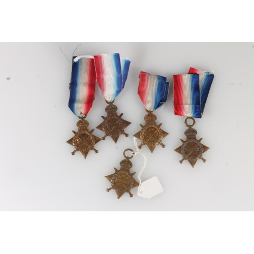 1163 - Medal of 4436 Sepoy Ajun Khan of the 59th Rifles comprising 1914 Mons star [No4436 SEPOY AJUN KHAN 5... 