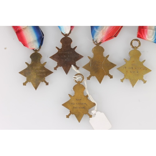 1163 - Medal of 4436 Sepoy Ajun Khan of the 59th Rifles comprising 1914 Mons star [No4436 SEPOY AJUN KHAN 5... 