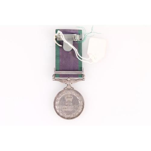 1415 - Medal of 067188 Electrical Mechanician J F Green of the Royal Navy comprising Elizabeth II general s... 