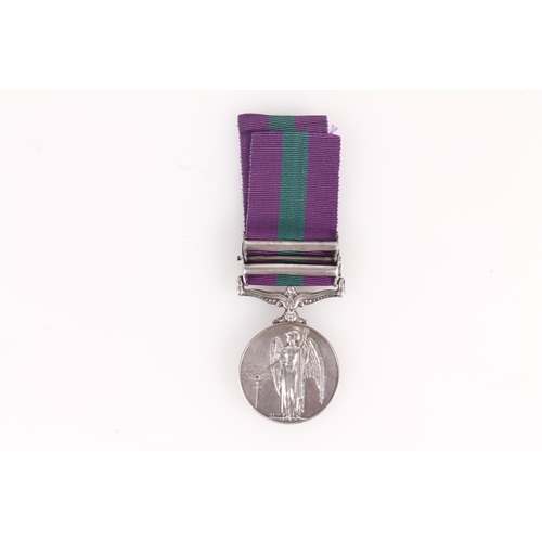 1423 - Medal of 22248607 Sergeant D Brooke of the Royal Scots Fusiliers comprising Elizabeth II general ser... 