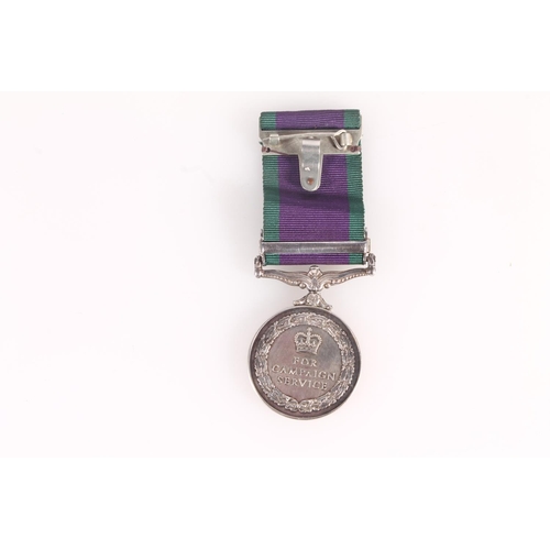 1430 - Medal of 24460189 Private G R Riddell of the Kings Own Scottish Borderers Elizabeth II general servi... 