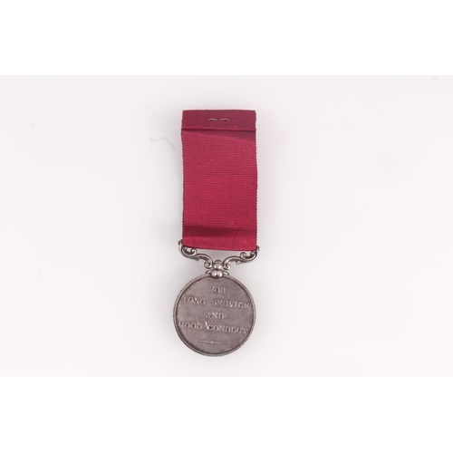 1450 - Medal of Sergeant W Lee of the Royal Artillery comprising Army long service and good conduct LSGC me... 