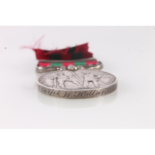 1063 - Medal of 4890 Lance Corporal W Holland of the 2nd Battalion King's Own Scottish Borderers comprising... 