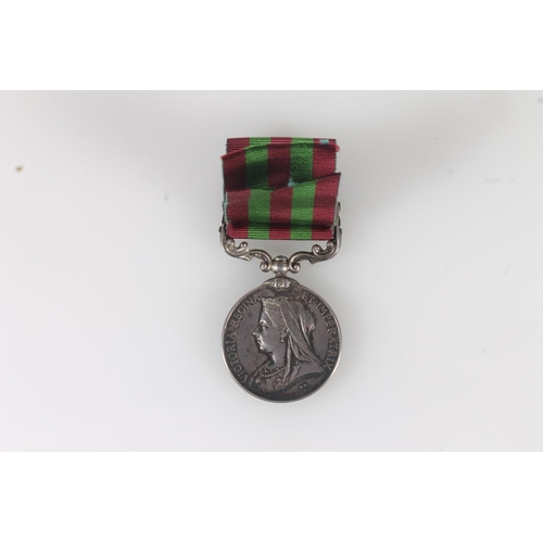 1064 - Medal of 2049 Private V H Imray of the 1st Battalion King's Own Scottish Borderers comprising India ... 