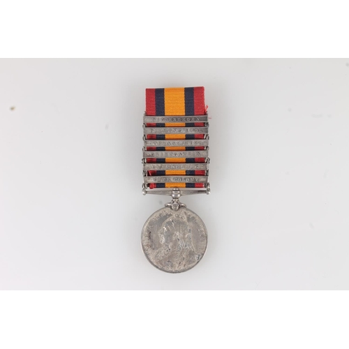 1069 - Medal of 3465 Private J Mason of the Kings Own Scottish Borderers KOSB comprising Boer War Queens So... 