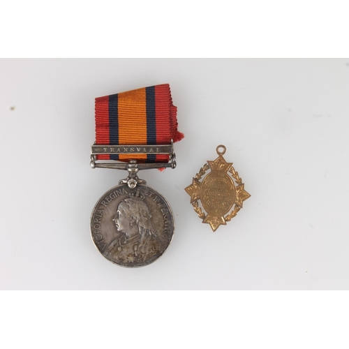 1097 - Medals of 8460 Private James Ferguson of the Volunteer Company Kings Own Scottish Borderers KOSB com... 