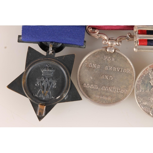 1039 - Medals of 2417 and 3508 Quartermaster Sergeant J Williams of the 2nd Battalion King's Own Scottish B... 