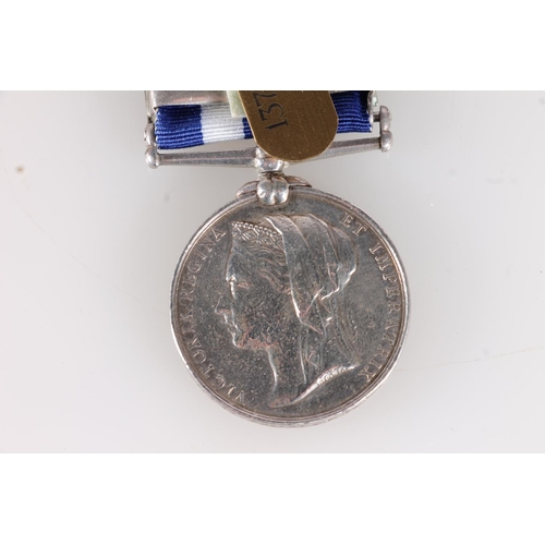 1048 - Medal of 1372 Sergeant R Horsley of the 2nd Battalion King's Own Scottish Borderers comprising Egypt... 