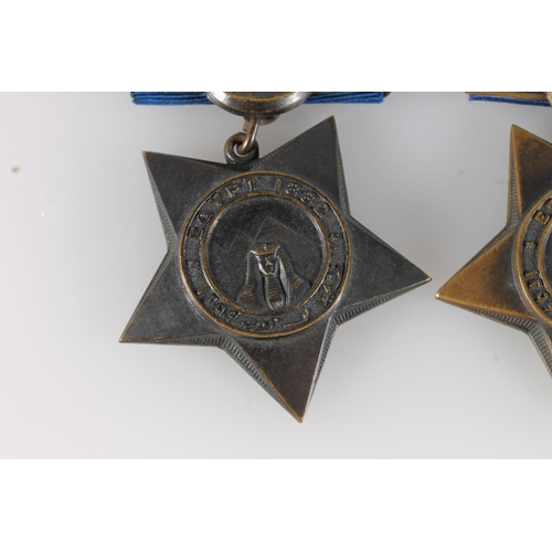 1054 - Two Khedive Star medals dated 1882 unnamed.